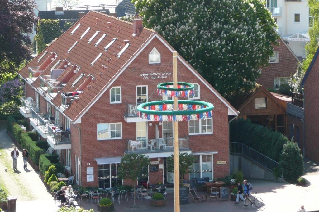 Kapitaenshaus W07 Apartment Laboe Bagian luar foto